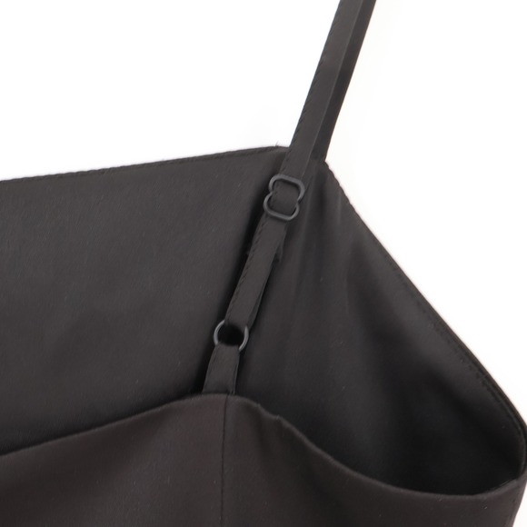 Aritzia Sunday Best Mini Slip Dress Black LBD Cocktail Party Hoco Size 00 - Picture 9 of 11